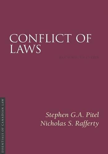 Cover image for Conflict of Laws