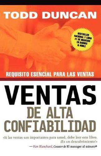 Cover image for Ventas de alta confiabilidad: Requisito esencial para las ventas