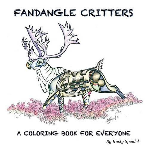 Cover image for Fandangle Critters: A Coloring Book for Everyone