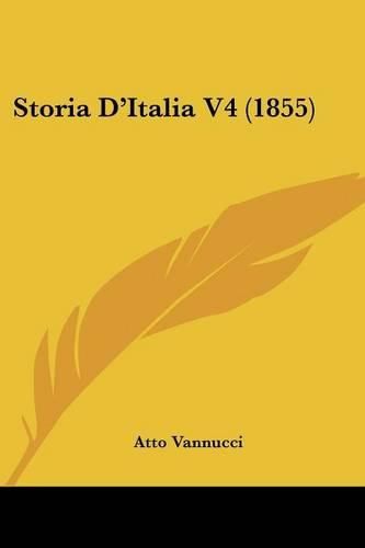 Cover image for Storia D'Italia V4 (1855)