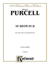 Cover image for Te Deum in D