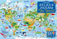 Cover image for Usborne Atlas and Jigsaw The World