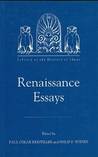 Cover image for Renaissance Essays