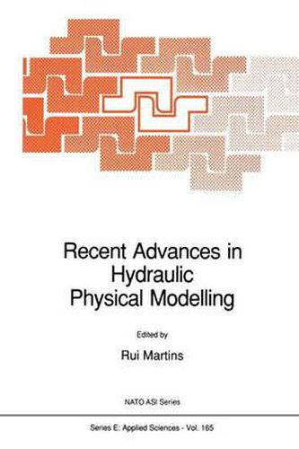 Cover image for Recent Advances in Hydraulic Physical Modelling