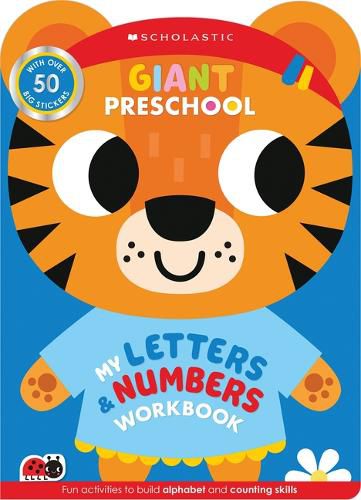 Cover image for Giant Preschool: My Alphabet and Counting Workbook (Scholastic Early Learners)