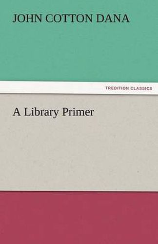 Cover image for A Library Primer