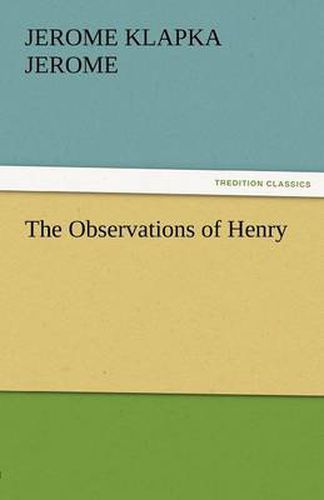 Cover image for The Observations of Henry