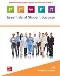 Cover image for ISE P.O.W.E.R. Learning and Your Life: Essentials of Student Success