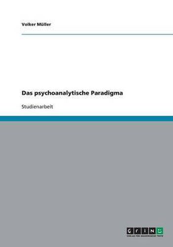 Cover image for Das psychoanalytische Paradigma