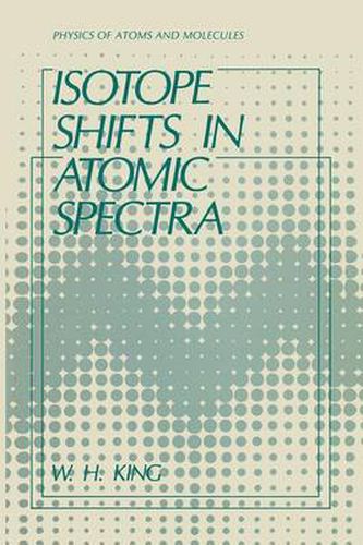Cover image for Isotope Shifts in Atomic Spectra