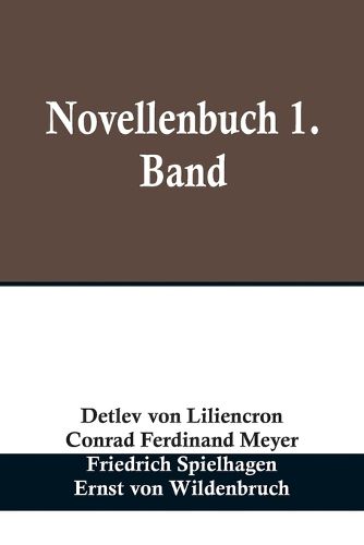 Cover image for Novellenbuch 1. Band