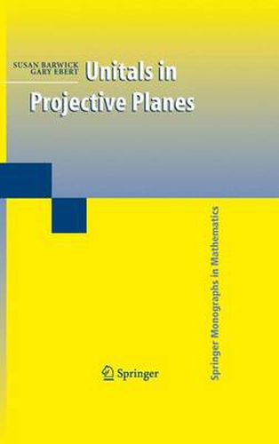 Cover image for Unitals in Projective Planes