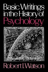 Cover image for Basic Writings in the History of Psychology