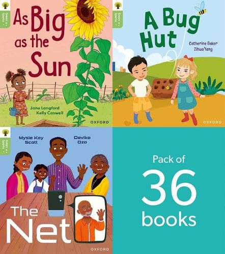 Cover image for Oxford Reading Tree Green Sparks: Level 1+ LEVEL 1+ PACK of 36
