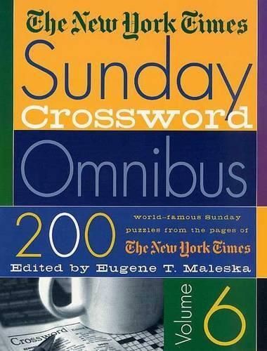 Cover image for The New York Times Sunday Crossword Omnibus