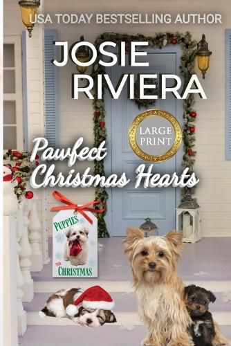 Cover image for Pawfect Christmas Hearts Large Print