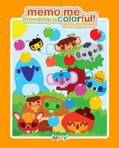 Cover image for Memo Me Friendship is Colorful! activity book