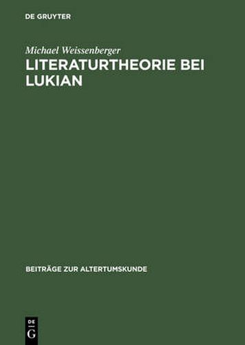 Literaturtheorie Bei Lukian