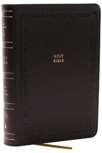 Cover image for KJV Holy Bible, Compact Reference Bible, Leathersoft, Black, 43,000 Cross-References, Red Letter, Comfort Print: Holy Bible, King James Version