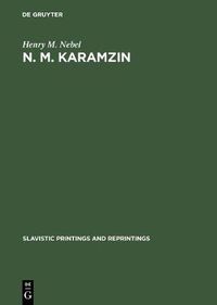 Cover image for N. M. Karamzin: A Russian sentimentalist