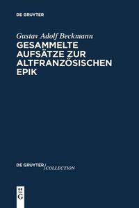 Cover image for Gesammelte Aufsatze zur altfranzoesischen Epik