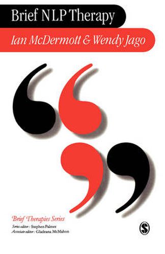 Cover image for Brief NLP Therapy