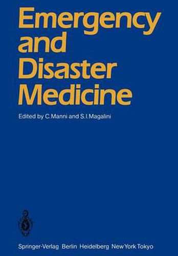 Cover image for Emergency and Disaster Medicine: Proceedings of the Third World Congress Rome, May 24-27, 1983