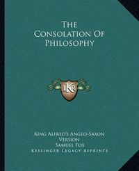 Cover image for The Consolation of Philosophy