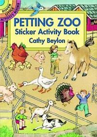 Cover image for Petting Zoo Sticker Activity Book