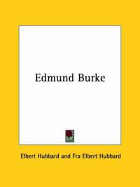 Cover image for Edmund Burke