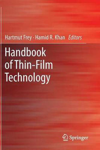 Cover image for Handbook of Thin Film Technology