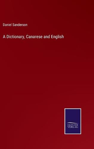 A Dictionary, Canarese and English