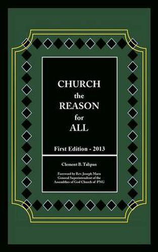 Cover image for Church the Reason for All