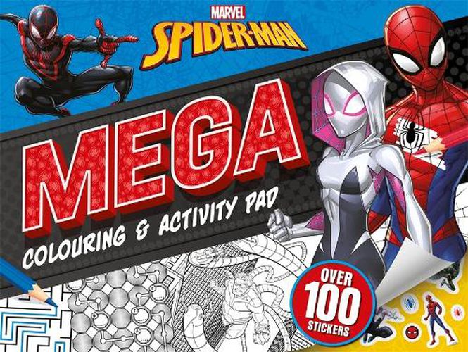 Cover image for Marvel Spider-Man: Mega Colouring & Activity Pad
