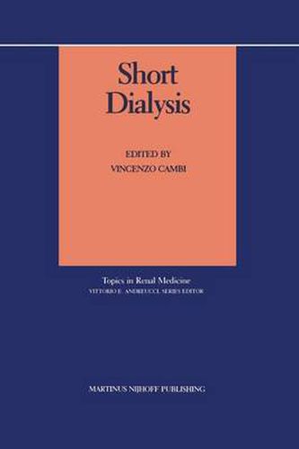 Cover image for Short Dialysis