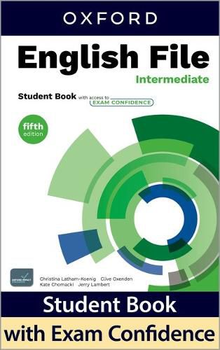 Cover image for English File fifth edition Intermediate Student Book with access to Exam Confidence