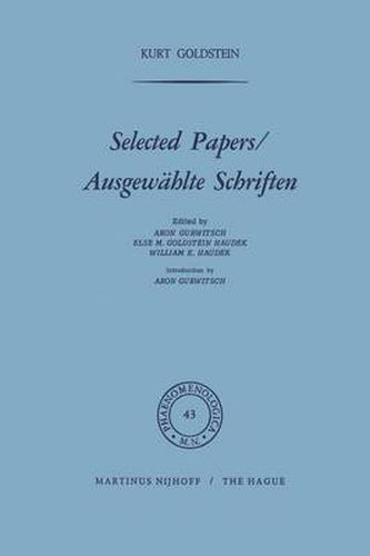 Cover image for Selected Papers/Ausgewahlte Schriften