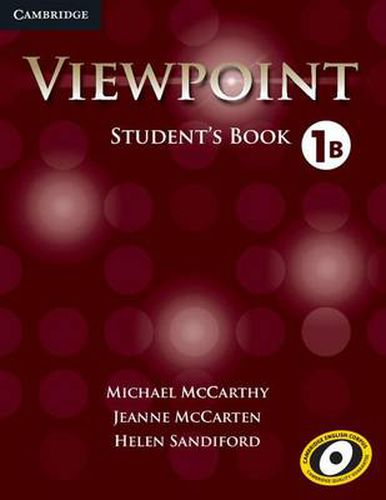 Cover image for Viewpoint Level 1 Student's Book B