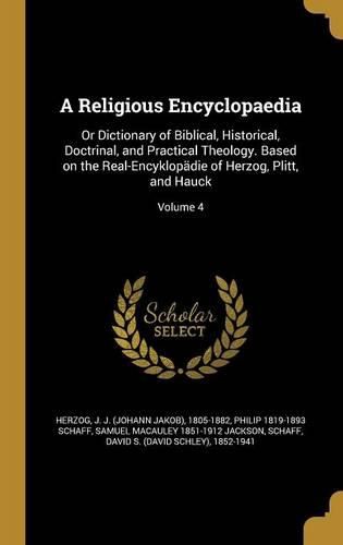 Cover image for A Religious Encyclopaedia