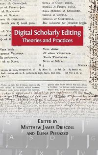 Cover image for Digital Scholarly Editing: Theories and Practices