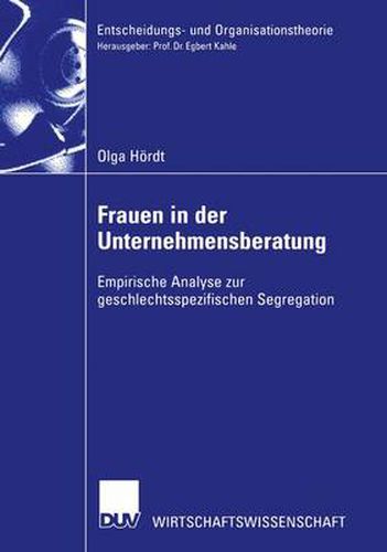 Cover image for Frauen in der Unternehmensberatung