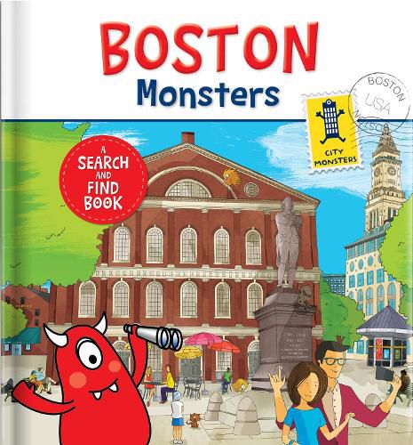 Cover image for Boston Monsters: A Search-and-Find Book