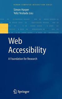 Cover image for Web Accessibility: A Foundation for Research