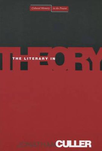 Cover image for The Literary in Theory