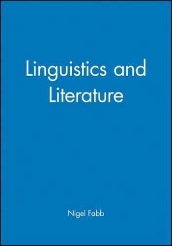 Cover image for Linguistics and Literature