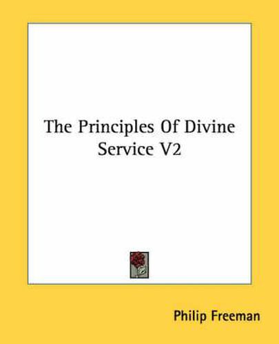 The Principles of Divine Service V2