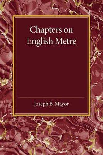 Cover image for Chapters on English Metre