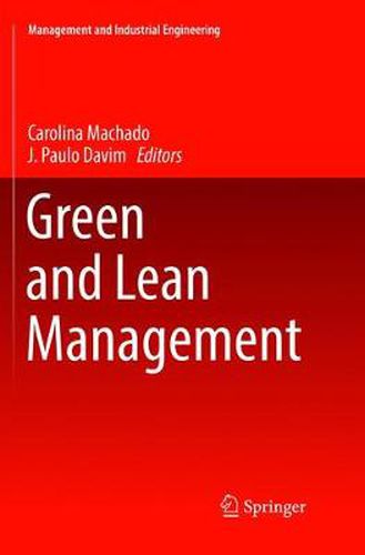 Cover image for Green and Lean Management