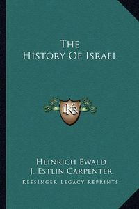 Cover image for The History of Israel