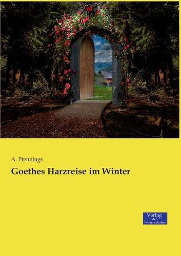 Cover image for Goethes Harzreise im Winter